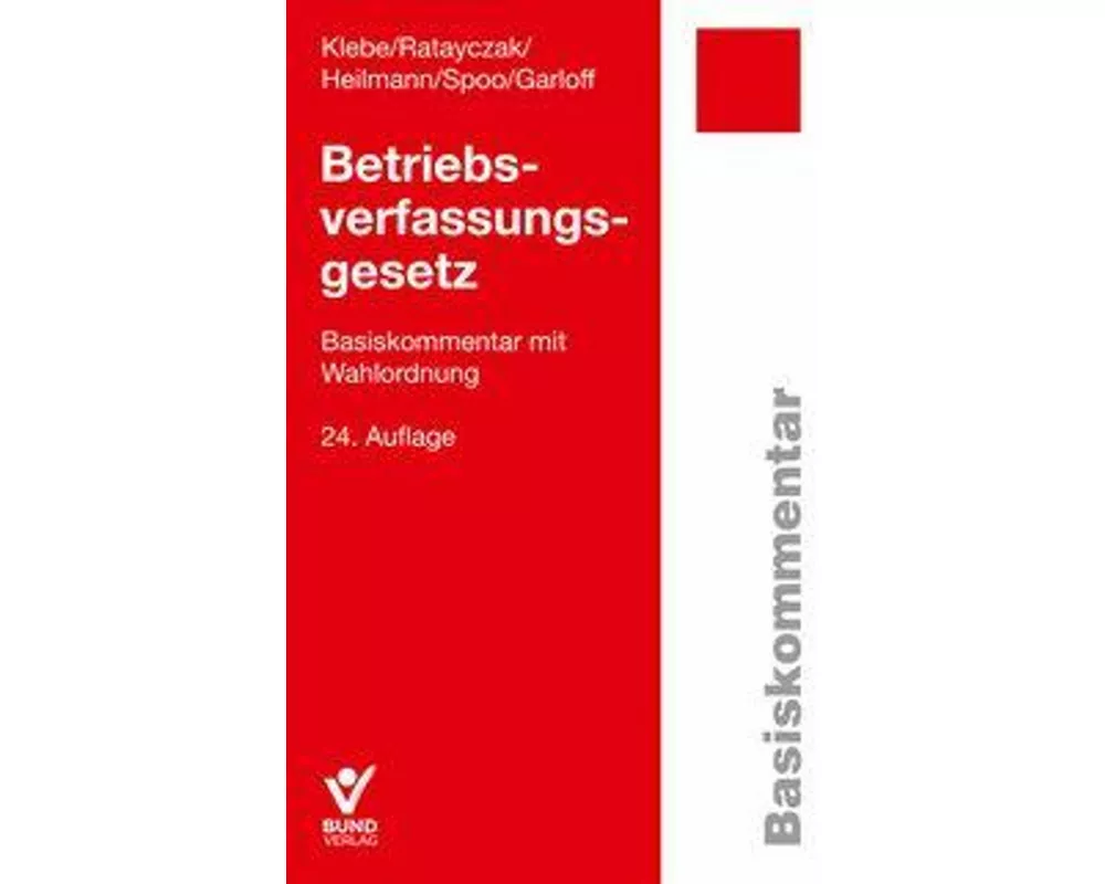 Betriebsverfassungsgesetz (BetrVG)