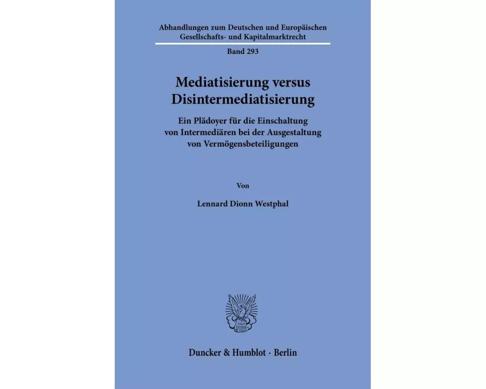 Mediatisierung versus Disintermediatisierung