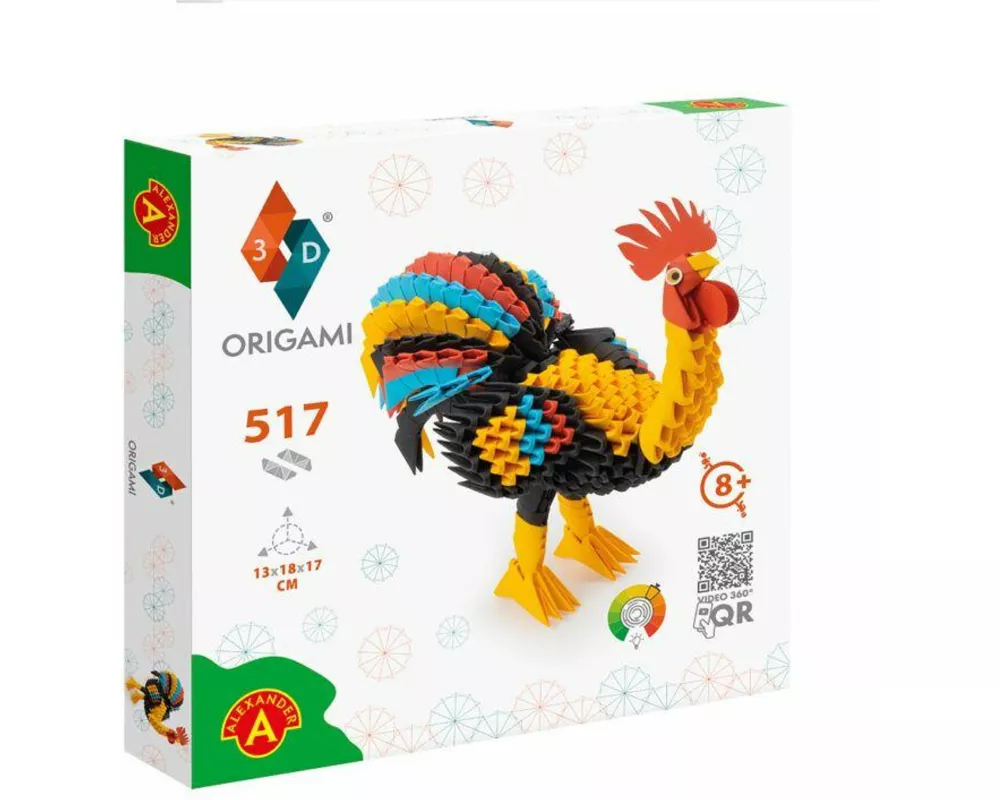 ORIGAMI 3D Rooster