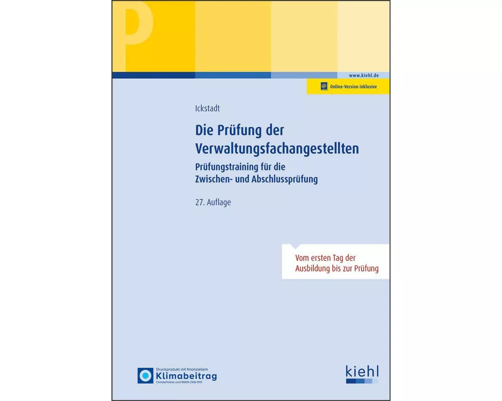 Die Prüfung der Verwaltungsfachangestellten