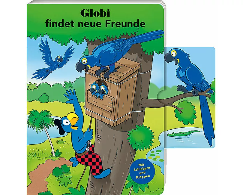 Globi findet neue Freunde
