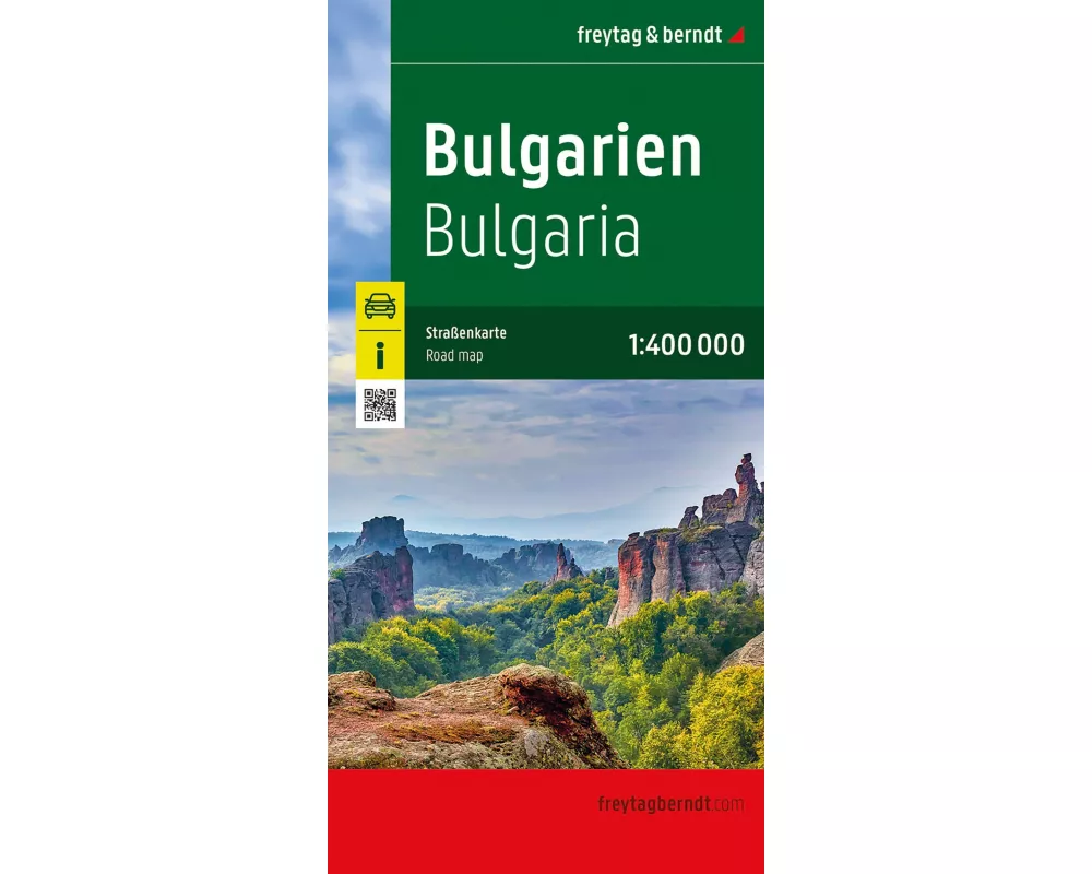 freytag & berndt Straßenkarte Bulgarien 1:400.000