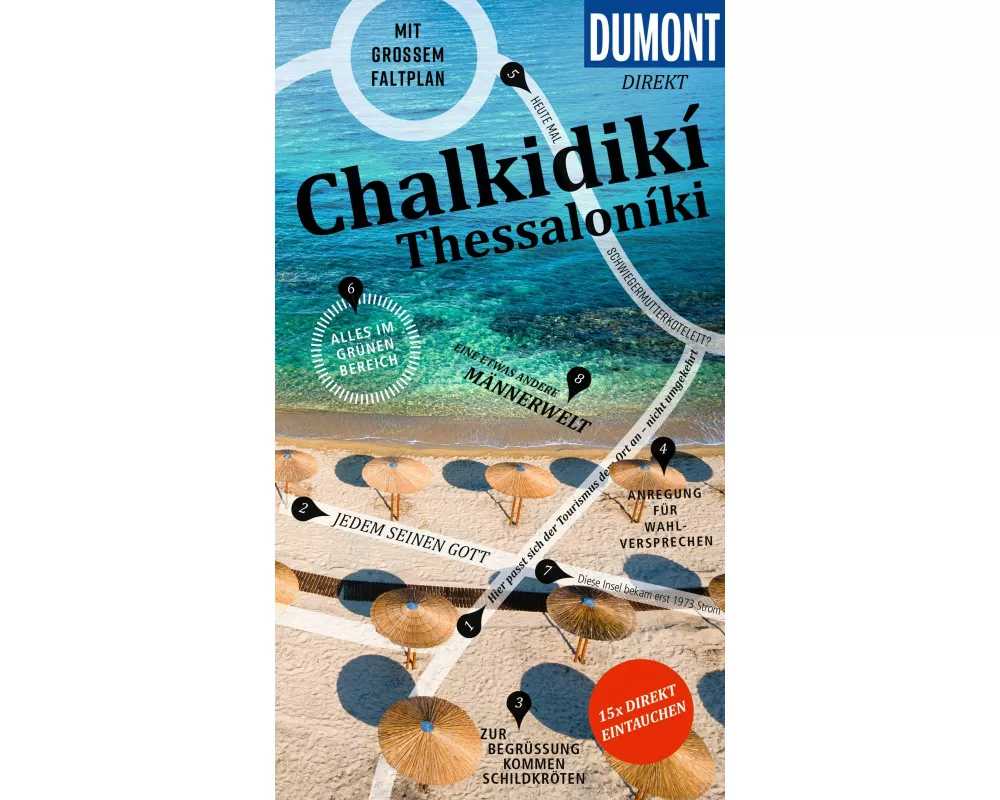DUMONT direkt Reiseführer Chalkidiki