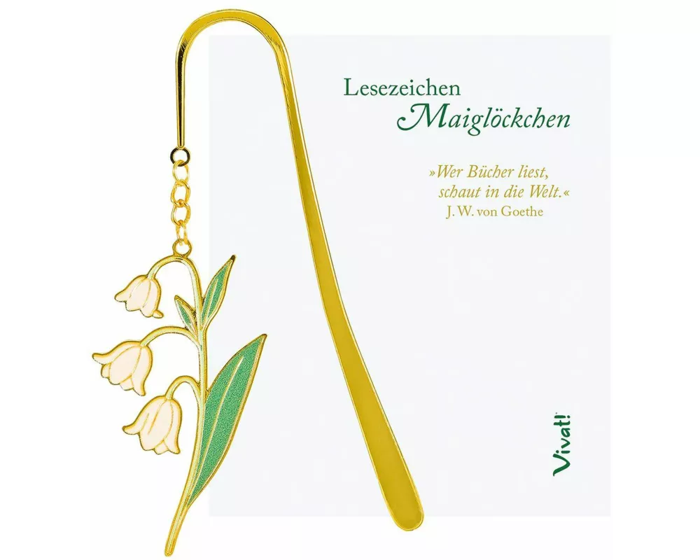 Lesezeichen »Maiglöckchen«