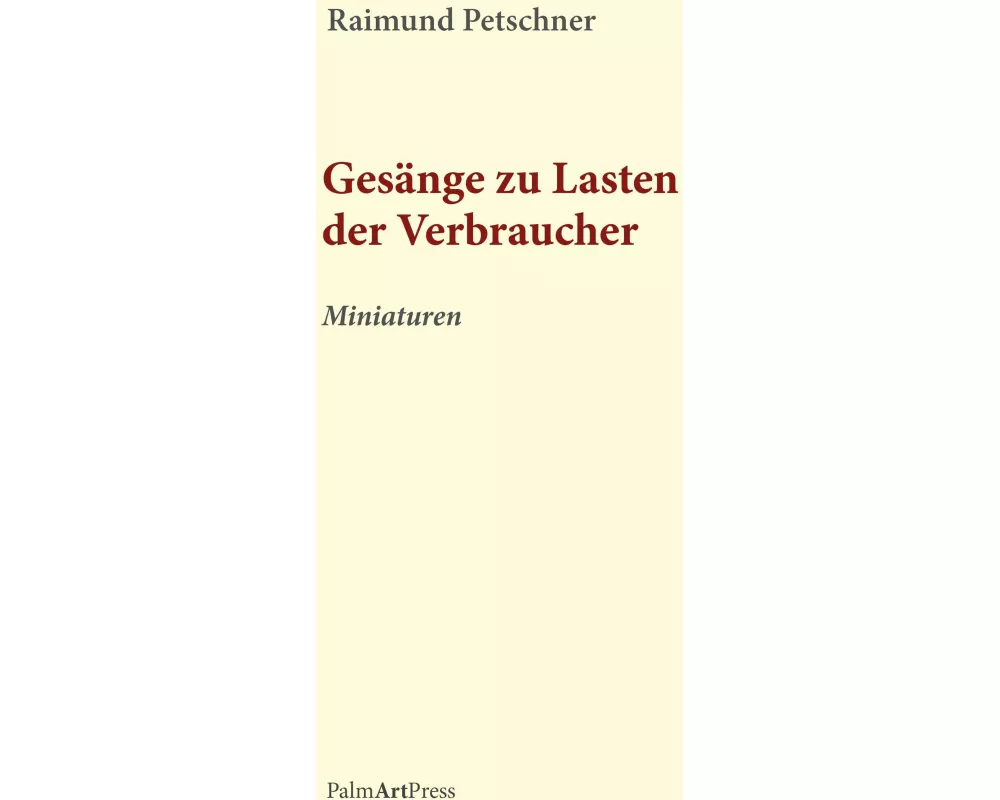 Gesänge zu Lasten der Verbraucher