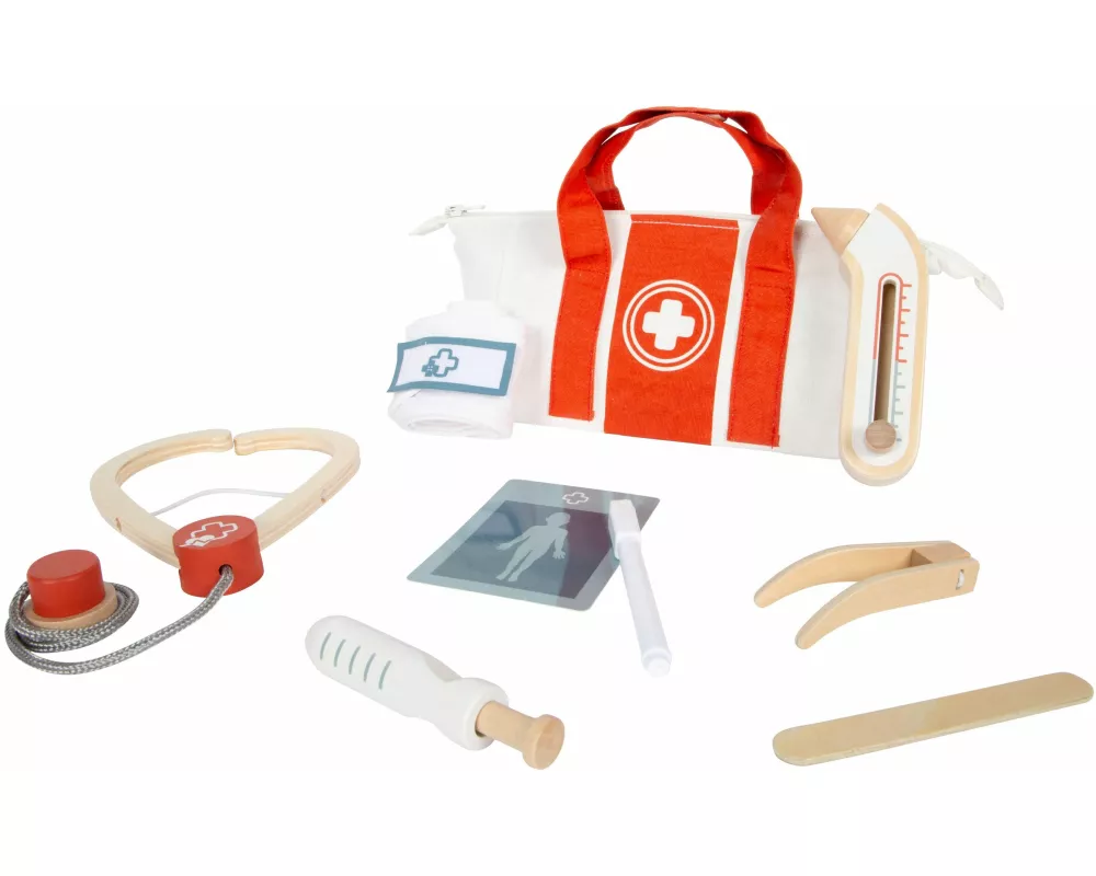 Arzttasche Spielset Rot