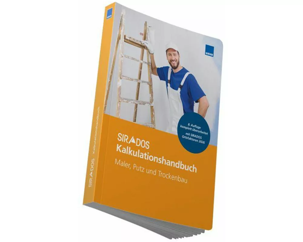 SIRADOS Kalkulationshandbuch Maler, Putz und Trockenbau