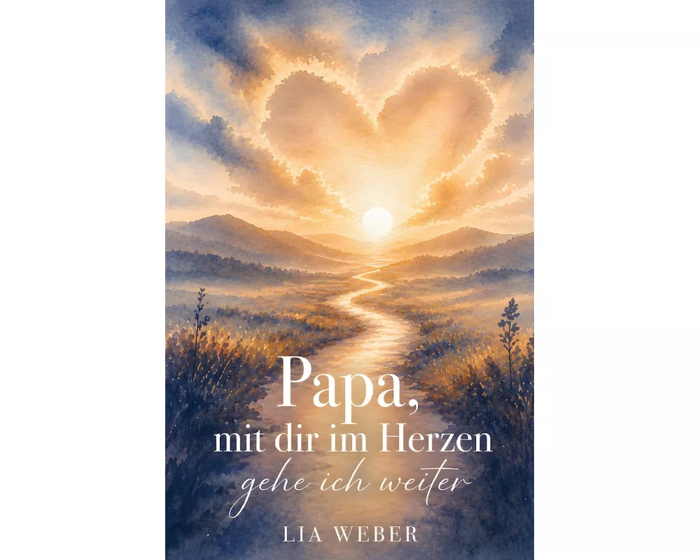 Papa, mit dir im Herzen gehe ich weiter - Ein Begleiter zum Erinnern, Trauern und behutsam Weitergehen