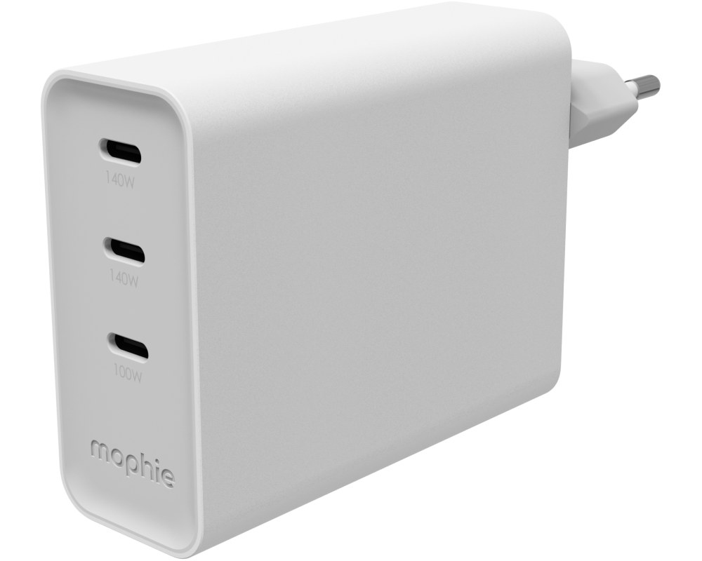 mophie Speedport 140 Universal Weiß AC Schnellladung Drinnen