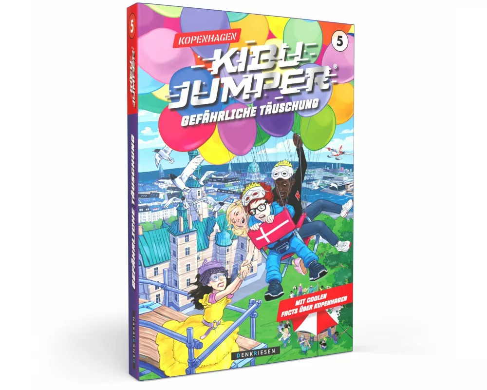 DENKRIESEN - KIBU JUMPER - Kopenhagen - "Gefährliche Täuschung" | Band 5