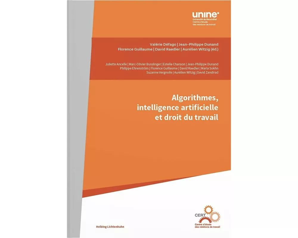 Algorithmes, intelligence artificielle et droit du travail