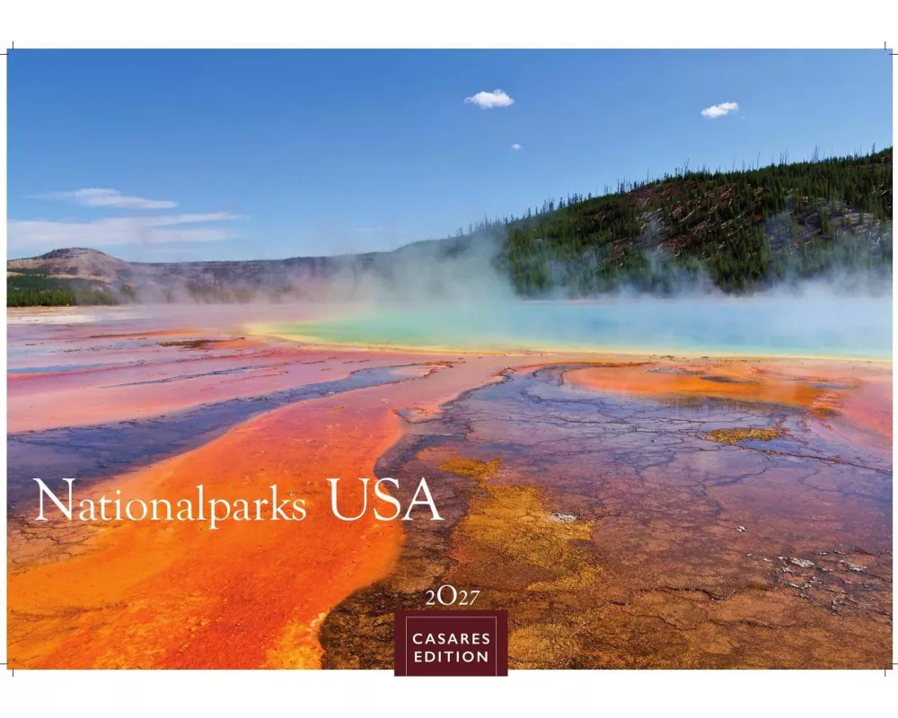 Nationalparks USA Kalender 2027 - Wandkalender | Fotokalender Nordamerika 24x35cm - Faszinierende Naturmotive aus Amerikas Parks, ideal als Deko & Ges