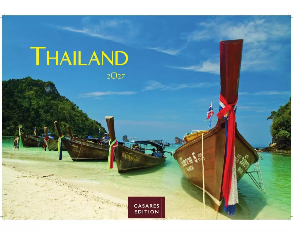 Thailand Kalender 2027 - Wandkalender | Fotokalender Asien 35x50cm Grosses Format - Hochwertiger für 2027 - von der beeindruckenden Schönheit des Land