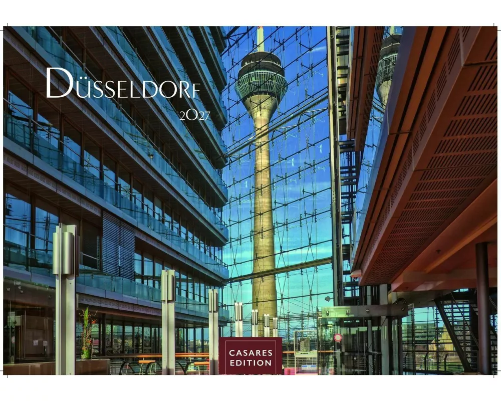 Düsseldorf Kalender 2027 - Wandkalender | Fotokalender Deutschland 24x35cm - 12 großformatige Fotomotive in Top-Qualität der Rheinmetropole