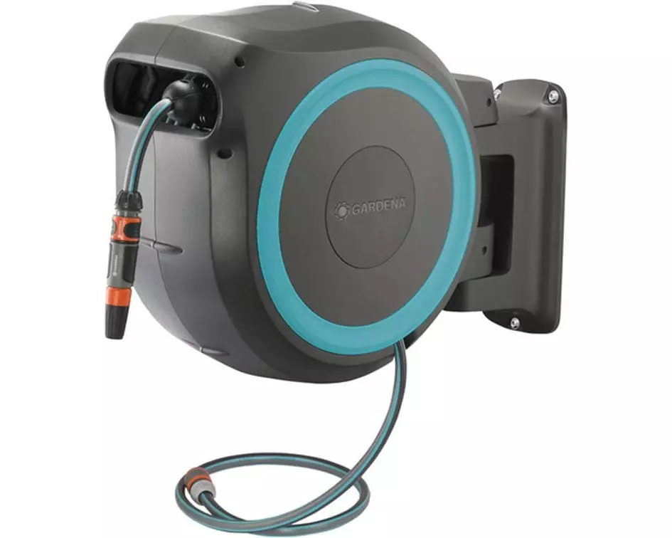 GARDENA Wand-Schlauchbox RollUp M/L 25 m