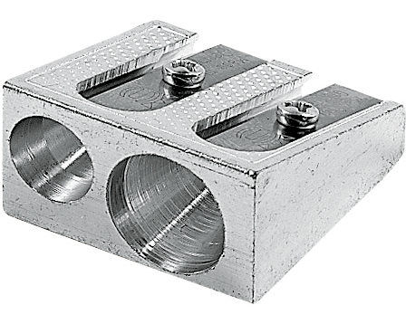 NEUTRAL Doppelspitzer 020 metall