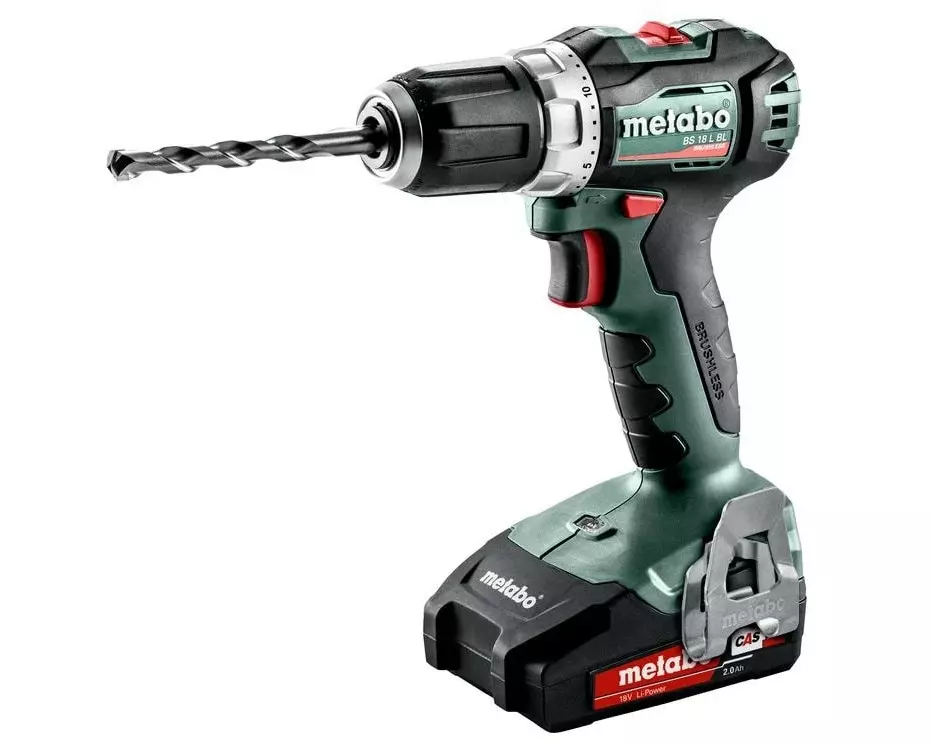 Metabo Akku-Bohrschrauber BS 18 L BL 2 x 2.0 Ah