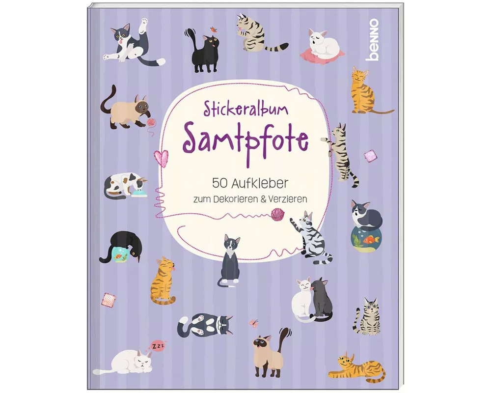 Stickeralbum »Samtpfote«