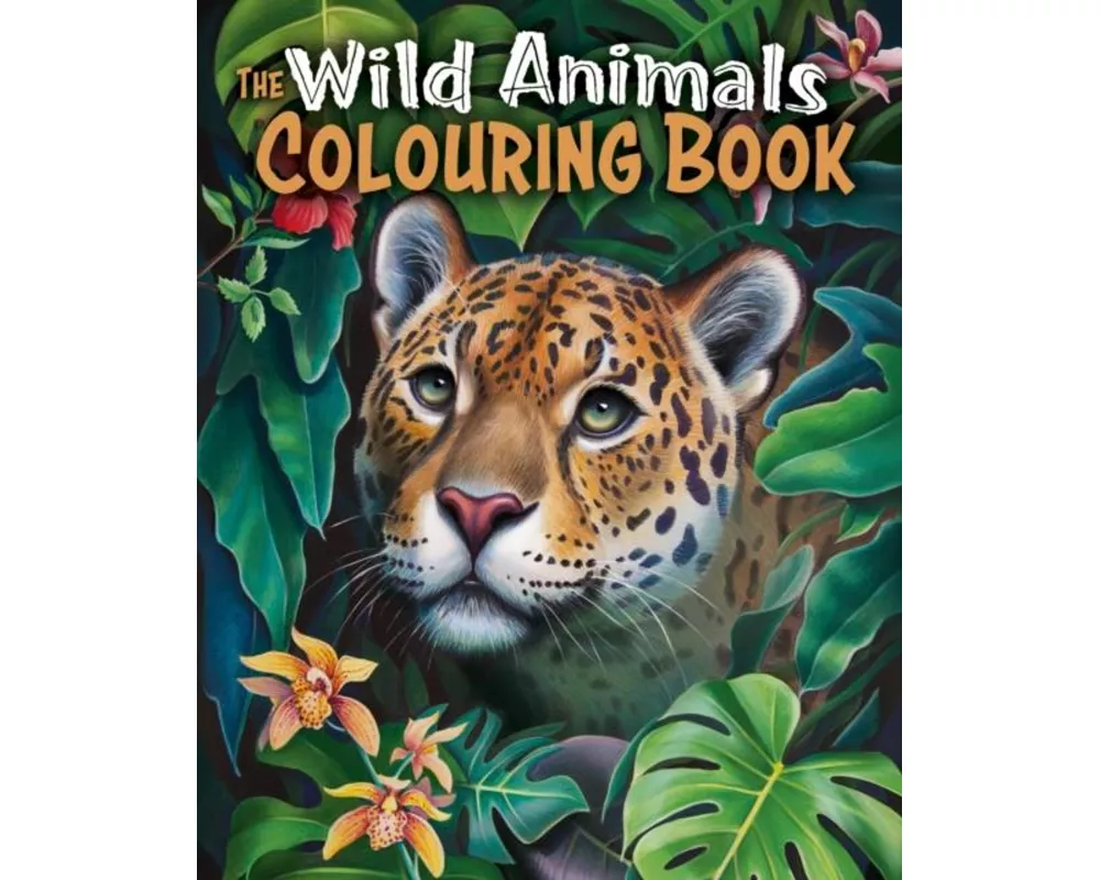 The Wild Animals Colouring Book