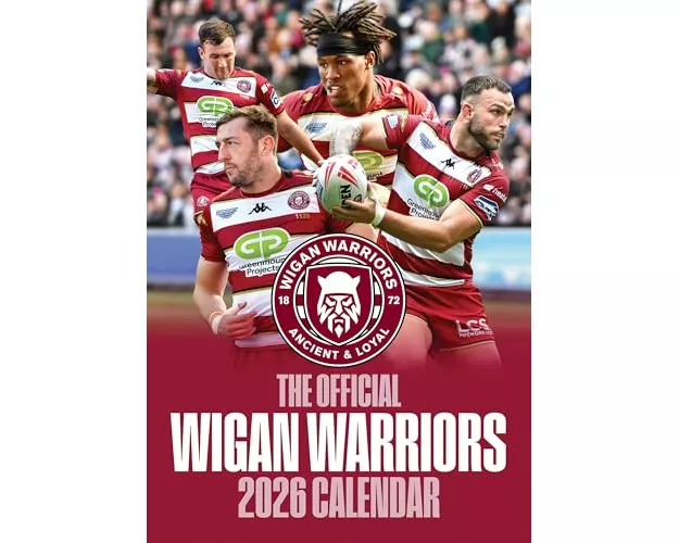 The Official Wigan Warriors Calendar 2026