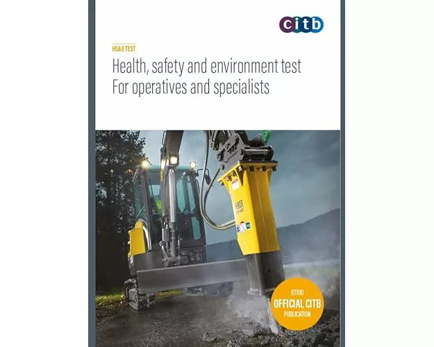 Health, safety and environment test for operatives and specialists