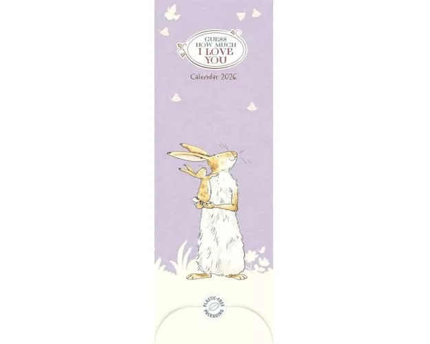 Guess How Much I Love You Slim Calendar