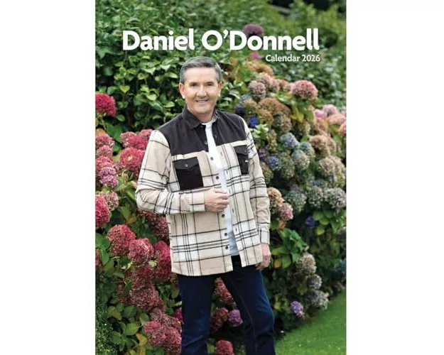 Daniel Odonnell A3 Calendar 2026