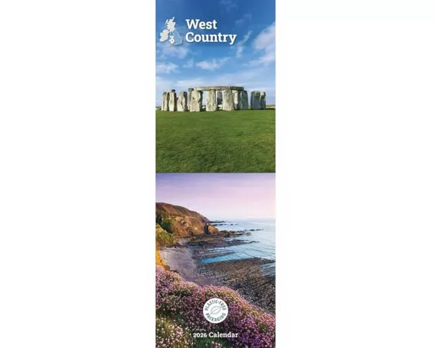 West Country Slim Calendar 2026