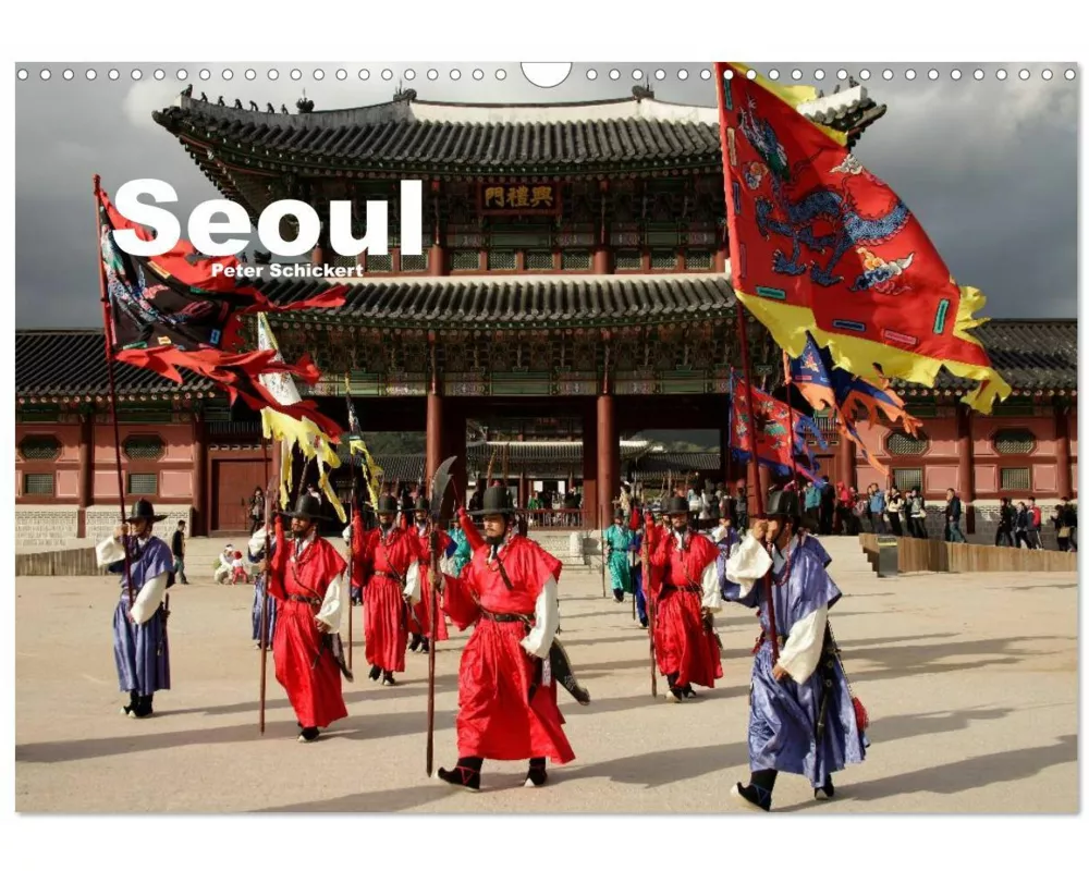 Seoul (Wandkalender 2026 DIN A3 quer), CALVENDO Monatskalender