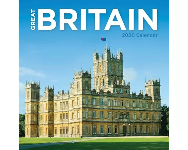 Britain Square Mini Calendar 2026