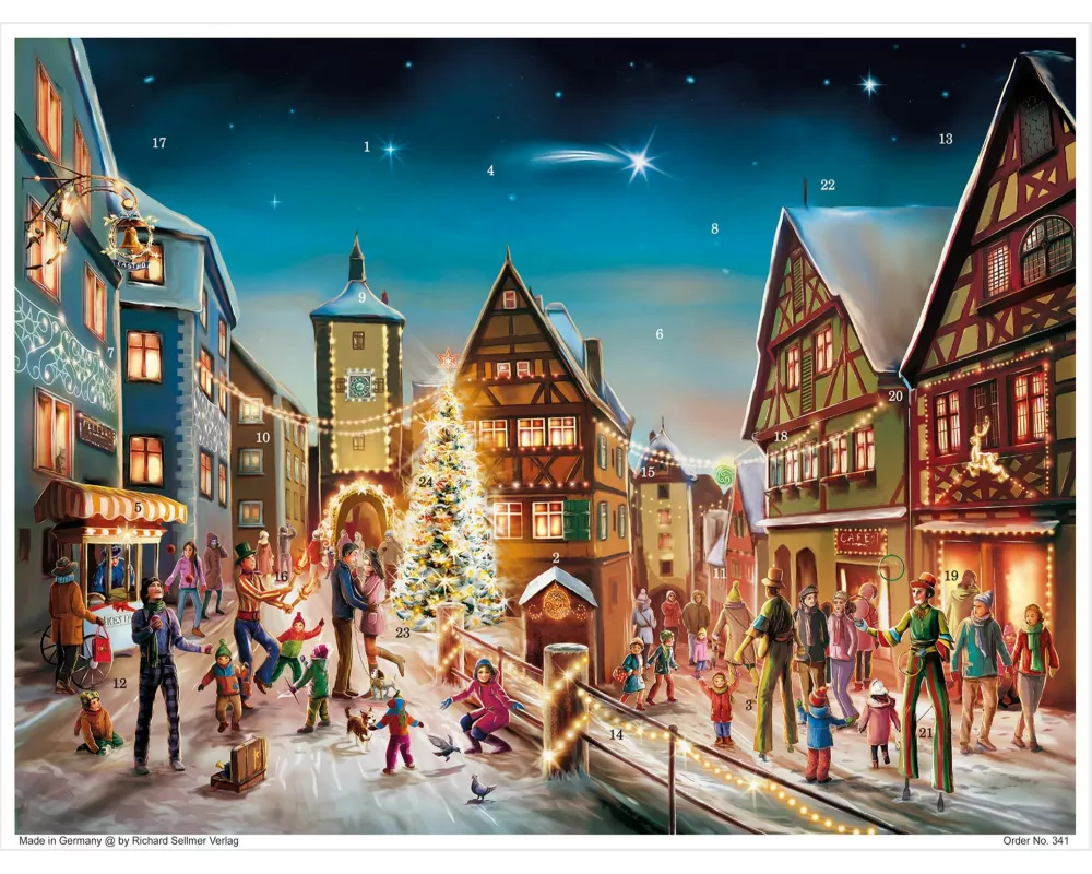 Adventskalender "Rothenburg Plönlein"