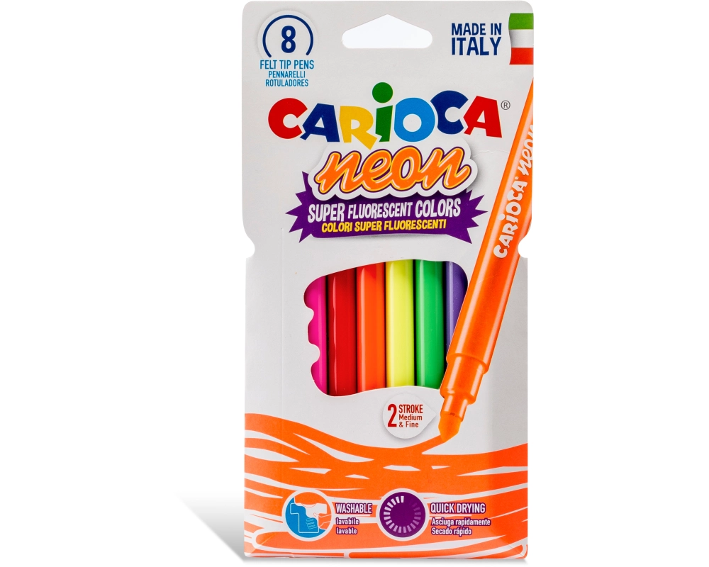 CARIOCA Fasermaler 42785 Neon E-8
