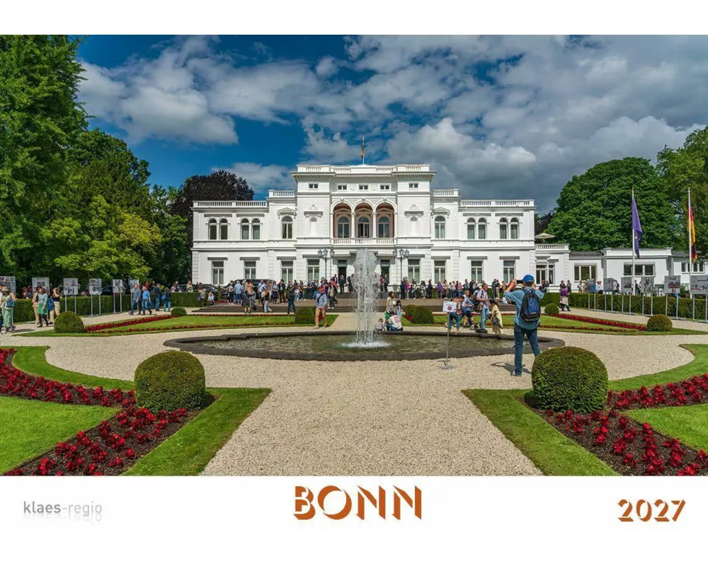 Bonn 2027 Bildkalender A4 quer, spiralgebunden