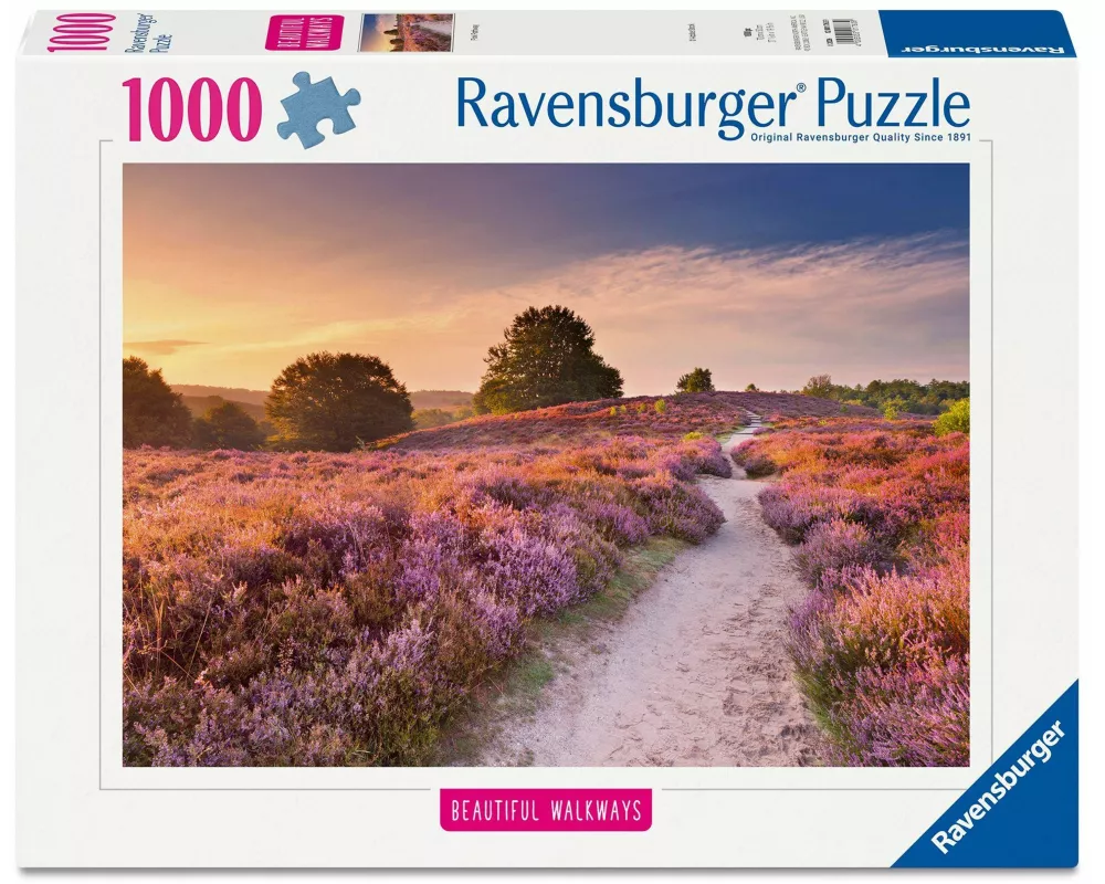 Erwachsenenpuzzle 1000 Teile - Traumpfad in Rosa