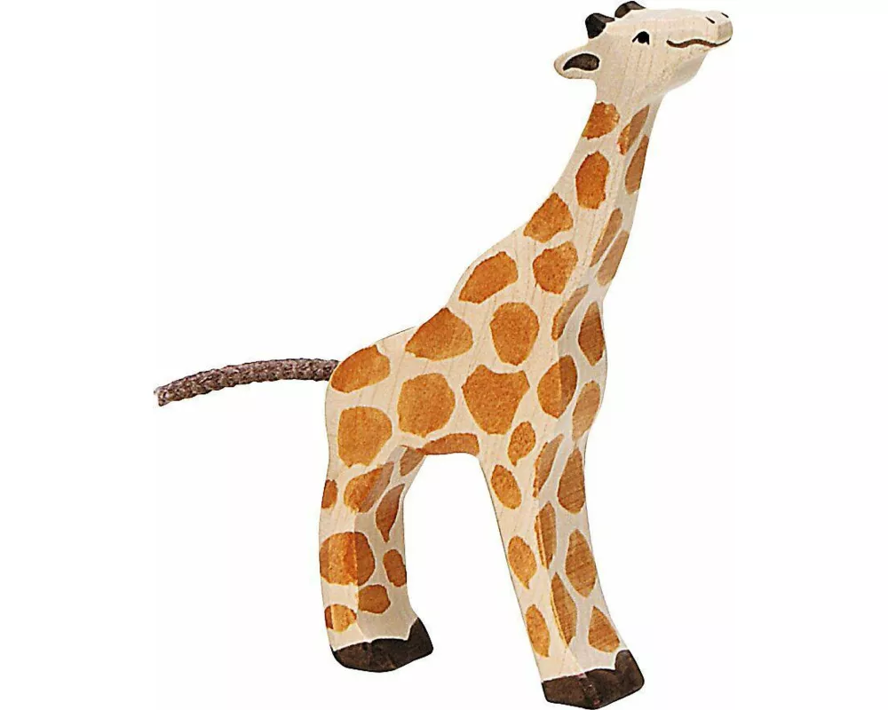 Giraffe, klein, fressend