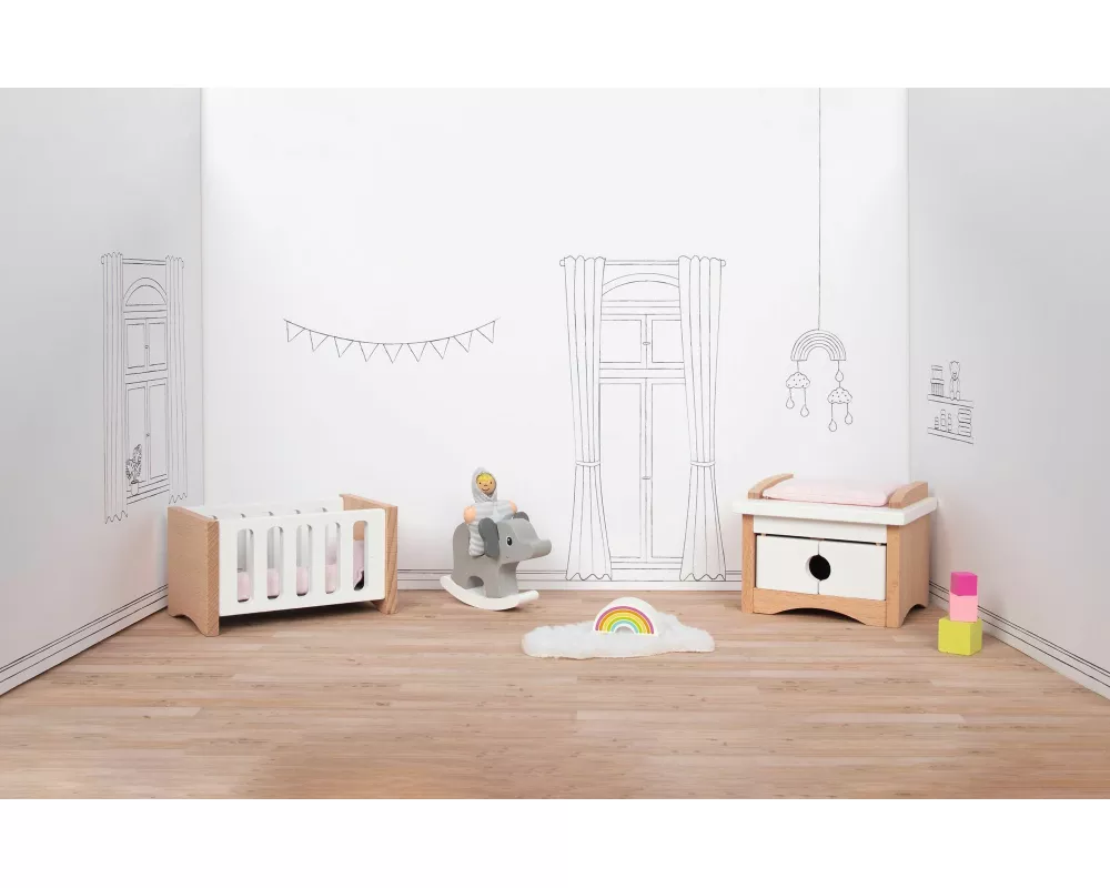 Puppenmöbel Style, Babyzimmer