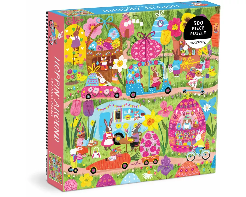 Hoppin' Around 500 Piece Family Puzzle
