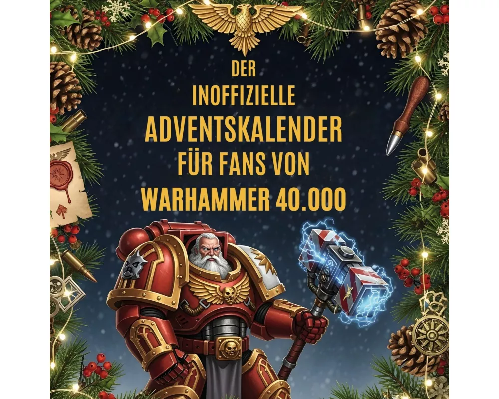 Der inoffizielle Adventskalender für Fans von Warhammer 40.000