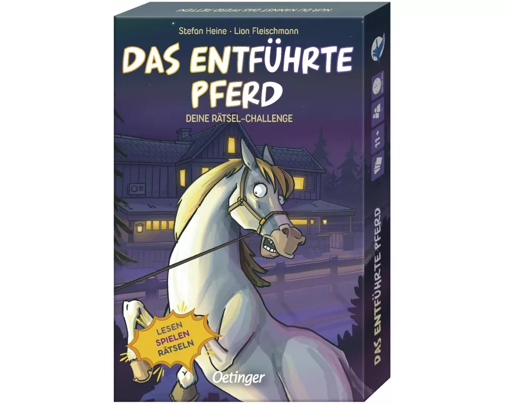 Deine Rätsel-Challenge. Das entführte Pferd