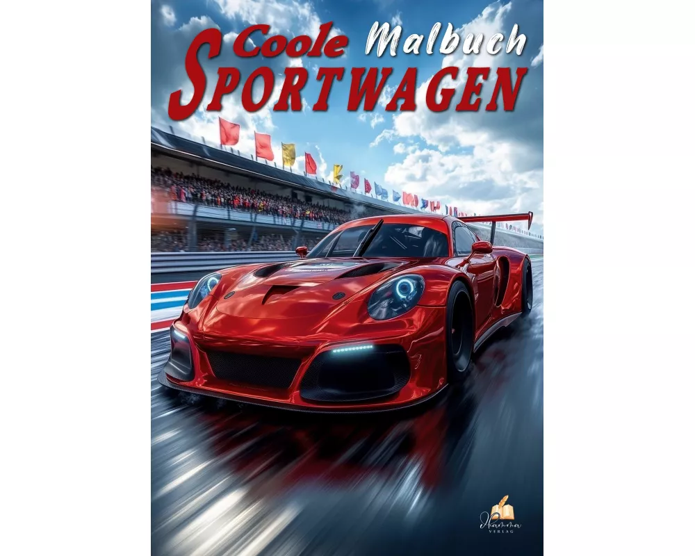 Auto Malbuch für Kinder ab 6 Jahren - Coole Sportwagen