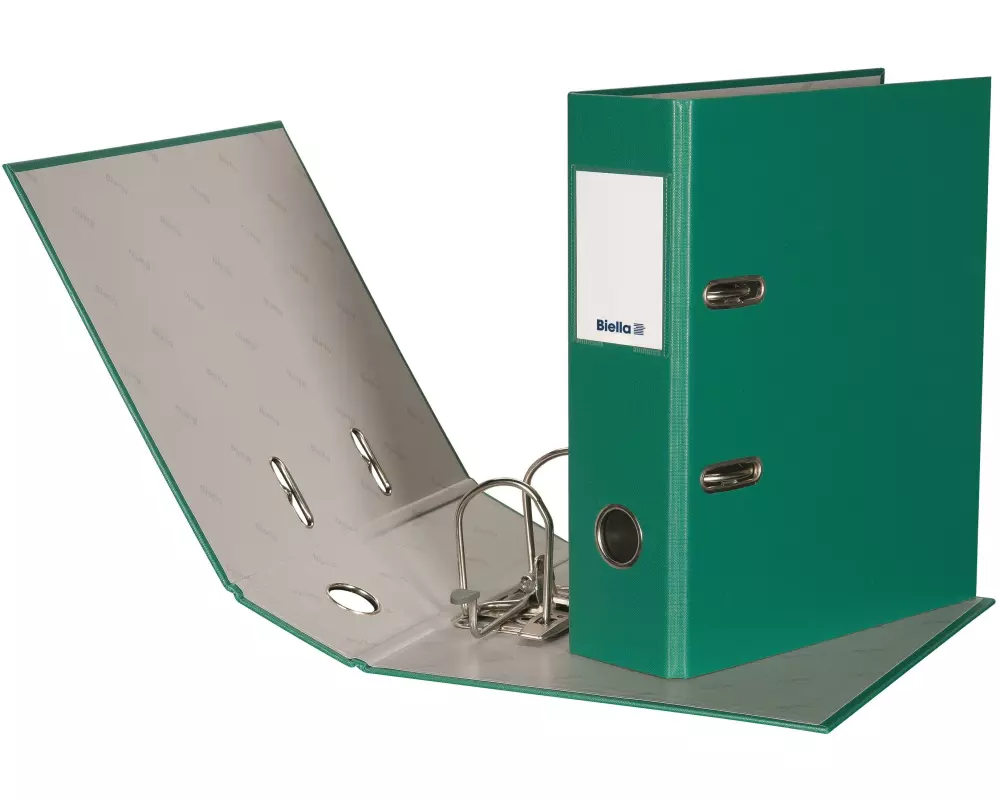 Biella Ordner Plasticolor A5 7 cm, Grün