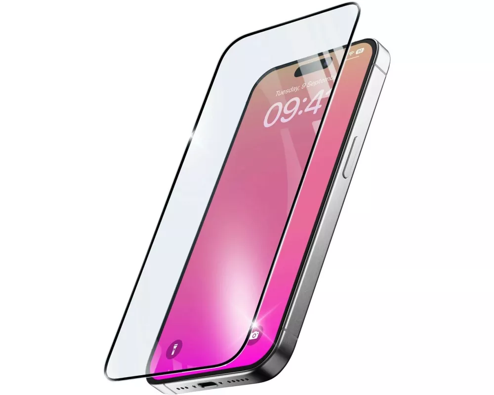 Cellular Line Displayschutz Reinforced Tempered Glass iPhone 17
