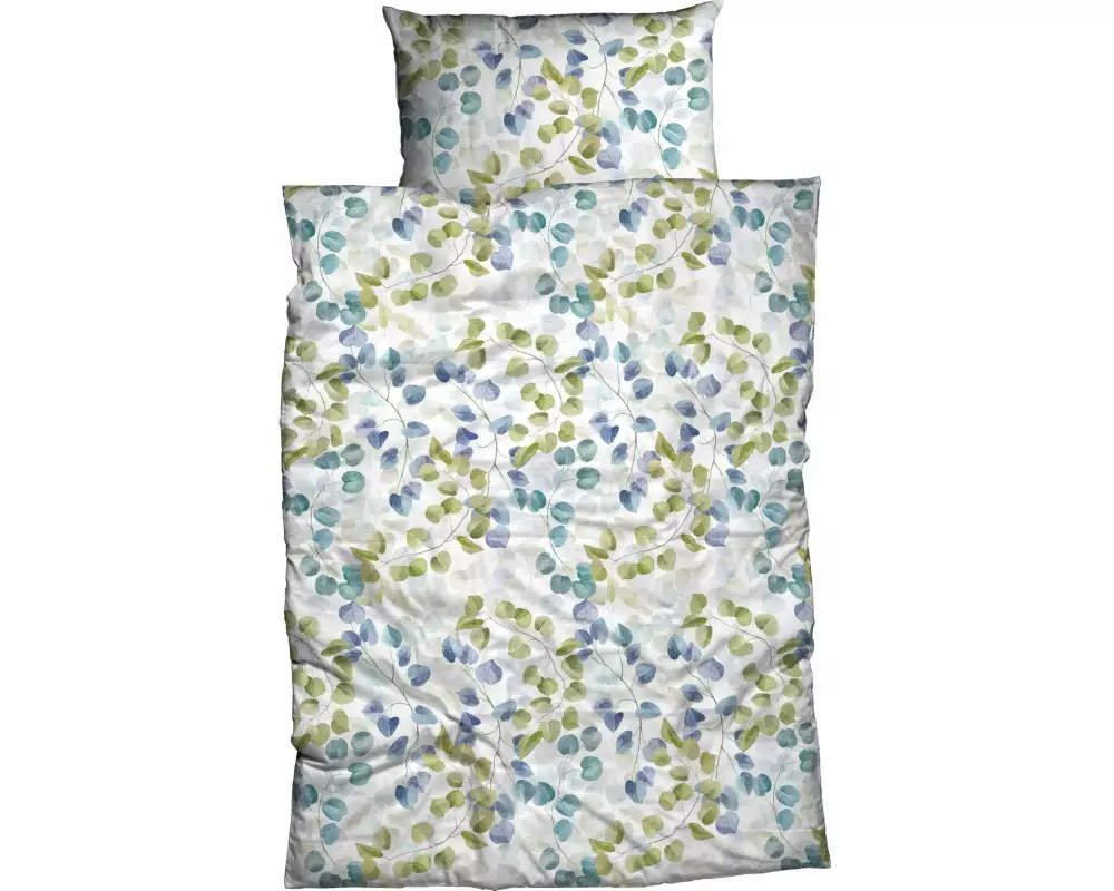 Nobilium Duvetbezug Sibari 65 x 100 cm, Blau/Grün