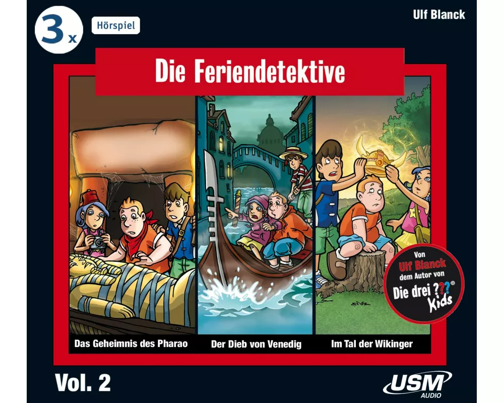 Die Feriendetektive 3-er Hörbox 2