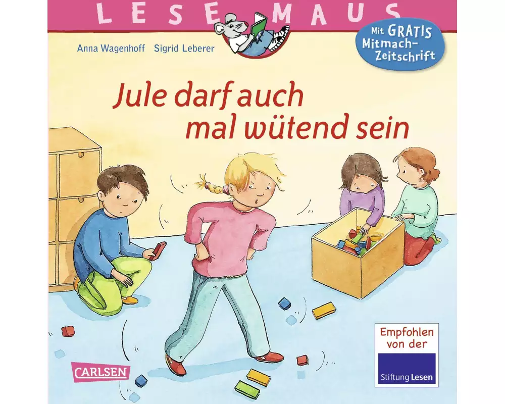 Jule darf auch mal wütend sein