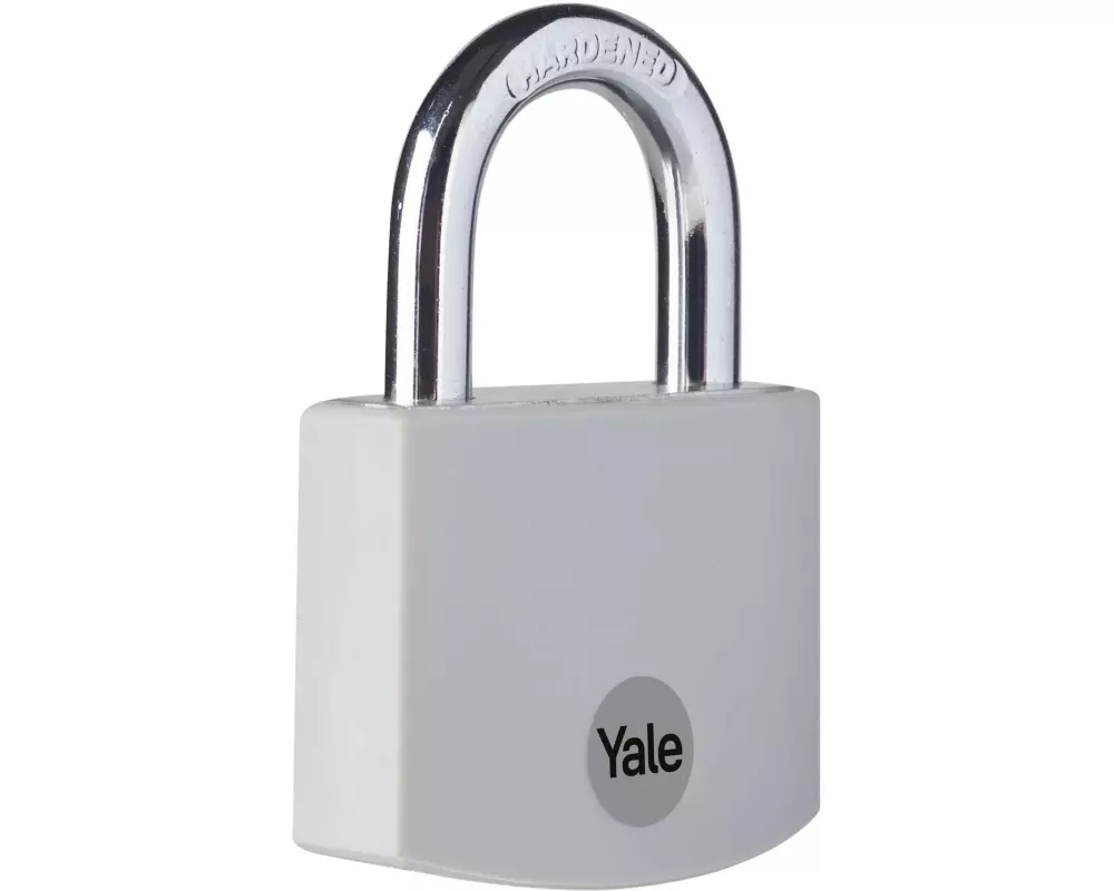 Yale Vorhängeschloss YE3B 38/19 Grau Aluminium/Stahl