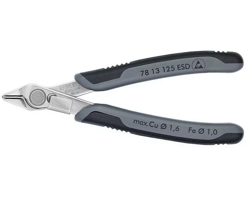 Knipex Elektronik-Seitenschneider Super Knips 125 mm ESD