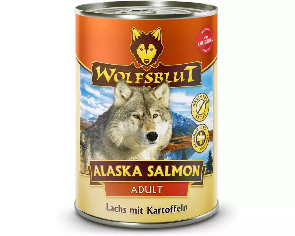 Wolfsblut Nassfutter Dog Alaska Salmon, 395 g