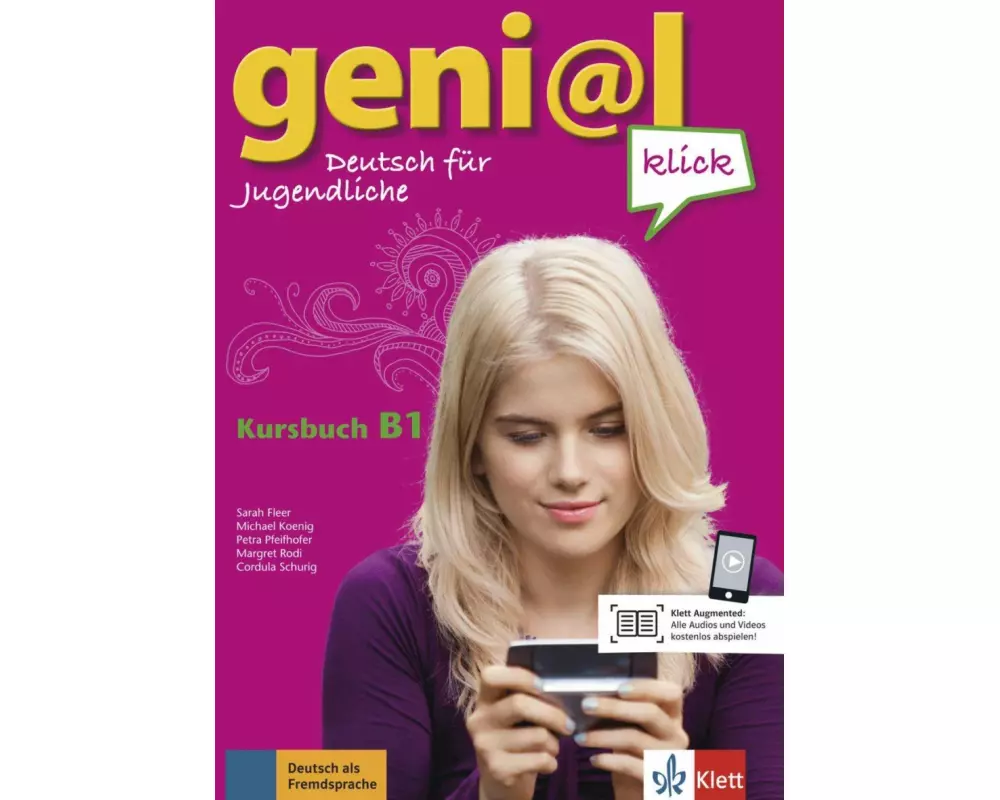 geni@l klick / Kursbuch mit 2 Audio-CDs B1