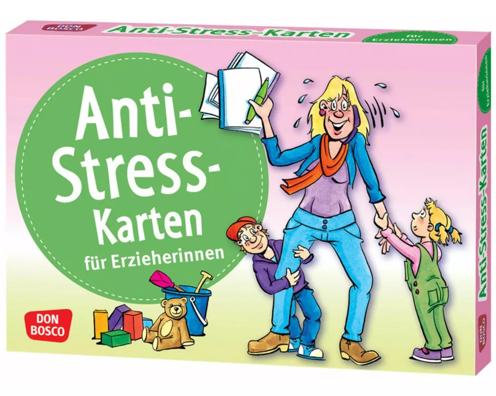 Anti-Stress-Karten für Erzieherinnen